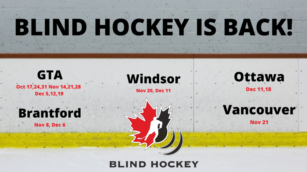 Blind Hockey is back!