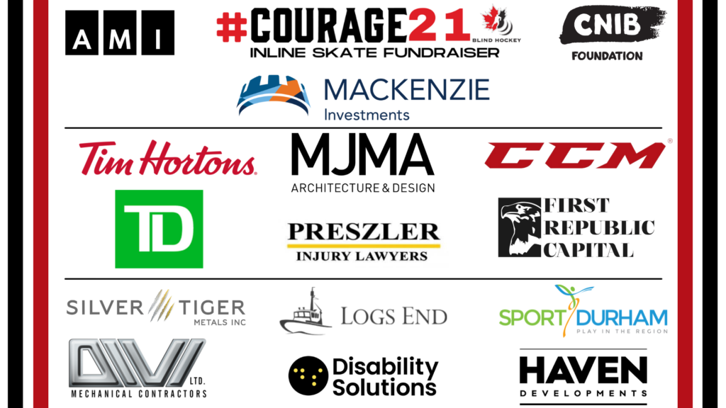 #COURAGE21 Sponsor graphic